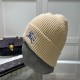 Burberry Ribbed Cashmere Beanie Plaster Burberry Ribbed Cashmere Beanie Plaster