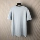 Dior and Hylton Nel T-Shirt Relaxed Fit Blue Cotton Jersey Dior and Hylton Nel T-Shirt Relaxed Fit Blue Cotton Jersey