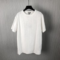 Dior Oblique T-Shirt Relaxed Fit White Cotton Jersey