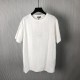 Replica Dior Oblique White Cotton T-Shirt - Luxury Streetwear Tee Replica Dior Oblique White T-Shirt front and back view on model