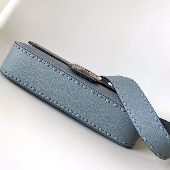 Fendi Baguette Light Blue Selleria Bag Fendi Baguette Light Blue Selleria Bag