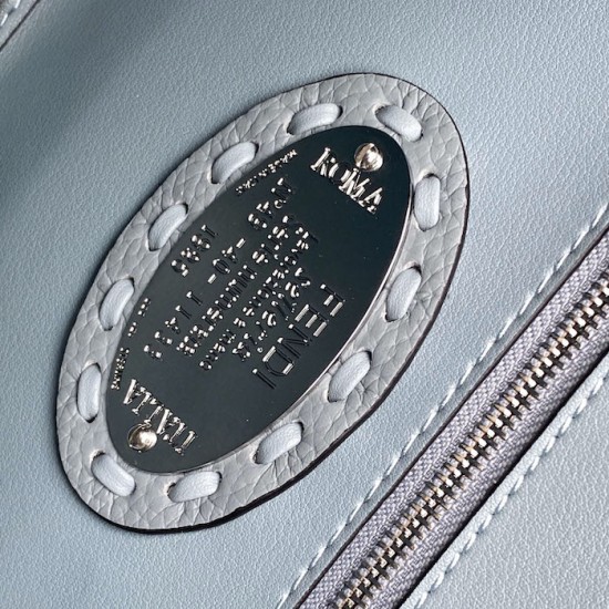 Fendi Baguette Light Blue Selleria Bag Fendi Baguette Light Blue Selleria Bag