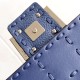 Fendi Baguette Navy Blue Selleria Bag Fendi Baguette Navy Blue Selleria Bag