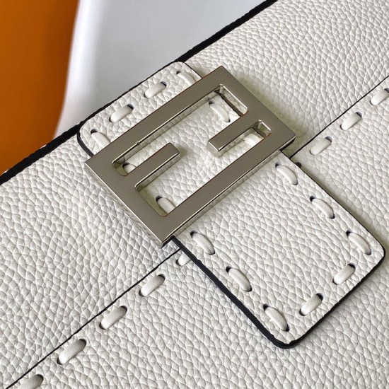 Fendi Baguette White Selleria Bag Fendi Baguette White Selleria Bag