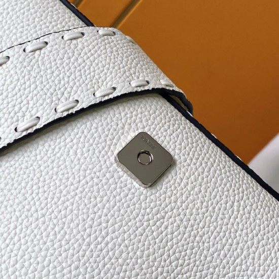 Fendi Baguette White Selleria Bag Fendi Baguette White Selleria Bag