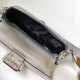 Fendi Baguette Suede bag with FF in iridescent crystals and studs Fendi Baguette Suede bag with FF in iridescent crystals and studs