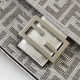 Fendi Baguette Suede bag with FF in iridescent crystals and studs Fendi Baguette Suede bag with FF in iridescent crystals and studs