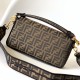 Fendi Baguette Brown FF jacquard fabric bag Fendi Baguette Brown FF jacquard fabric bag