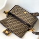 Fendi Baguette Brown FF jacquard fabric bag Fendi Baguette Brown FF jacquard fabric bag