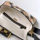 Fendi Baguette Multicolor canvas bag with FF embroidery Orange Fendi Baguette Multicolor canvas bag with FF embroidery Orange