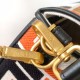 Fendi Baguette Multicolor canvas bag with FF embroidery Orange Fendi Baguette Multicolor canvas bag with FF embroidery Orange