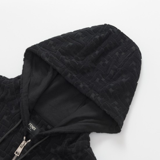 Fendi Black FF terry sweatshirt Fendi Black FF terry sweatshirt