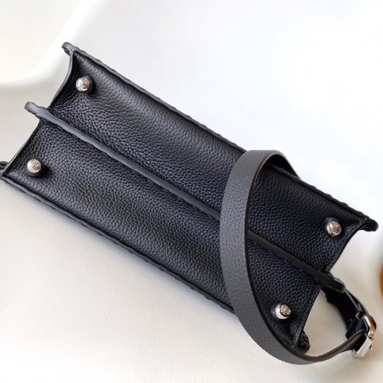 Fendi Peekaboo ISeeU Small Black Selleria Bag Fendi Peekaboo ISeeU Small Black Selleria Bag