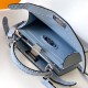 Fendi Peekaboo ISeeU Small Blue Selleria Bag Fendi Peekaboo ISeeU Small Blue Selleria Bag