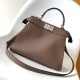 Fendi Peekaboo ISeeU Small Brown Selleria Bag Fendi Peekaboo ISeeU Small Brown Selleria Bag