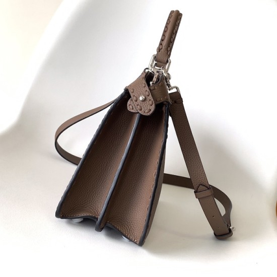 Fendi Peekaboo ISeeU Small Brown Selleria Bag Fendi Peekaboo ISeeU Small Brown Selleria Bag