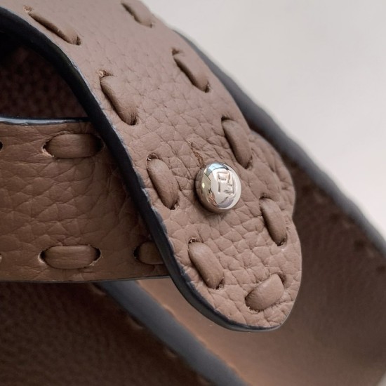 Fendi Peekaboo ISeeU Small Brown Selleria Bag Fendi Peekaboo ISeeU Small Brown Selleria Bag