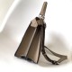 Fendi Peekaboo ISeeU Small Grey Selleria Bag Fendi Peekaboo ISeeU Small Grey Selleria Bag