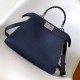 Fendi Peekaboo ISeeU Small Navy Selleria Bag Fendi Peekaboo ISeeU Small Navy Selleria Bag