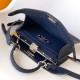 Fendi Peekaboo ISeeU Small Navy Selleria Bag Fendi Peekaboo ISeeU Small Navy Selleria Bag