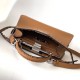 Fendi Peekaboo ISeeU Small Tan Selleria Bag Fendi Peekaboo ISeeU Small Tan Selleria Bag