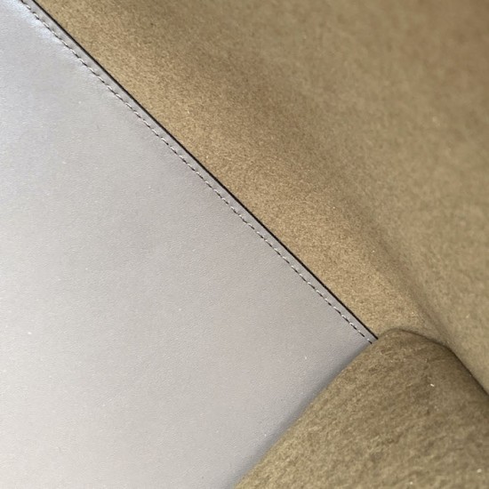 Fendi Sunshine Medium Dark Grey Leather and Elaphe Shopper Fendi Sunshine Medium Dark Grey Leather and Elaphe Shopper