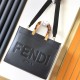 Fendi Sunshine Medium Black Leather Shopper Fendi Sunshine Medium Black Leather Shopper