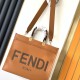 Fendi Sunshine Medium Brown Leather Shopper Fendi Sunshine Medium Brown Leather Shopper