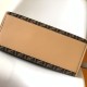 Fendi Sunshine Medium Brown FF jacquard fabric bag Fendi Sunshine Medium Brown FF jacquard fabric bag