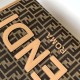 Fendi Sunshine Medium Brown FF jacquard fabric bag Fendi Sunshine Medium Brown FF jacquard fabric bag