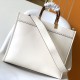 Fendi Sunshine Medium White Leather Shopper Fendi Sunshine Medium White Leather Shopper