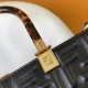Fendi Sunshine Medium Black FF Zucca Leather Shopper Fendi Sunshine Medium Black FF Zucca Leather Shopper