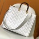 Fendi Sunshine Medium White FF Zucca Leather Shopper Fendi Sunshine Medium White FF Zucca Leather Shopper