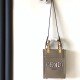 Fendi Mini Sunshine Shopper Dark Grey Leather and Elaphe Fendi Mini Sunshine Shopper Dark Grey Leather and Elaphe