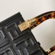 Fendi Mini Sunshine Shopper Black FF Zucca Leather Fendi Mini Sunshine Shopper Black FF Zucca Leather