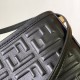 Fendi Mini Sunshine Shopper Black FF Zucca Leather Fendi Mini Sunshine Shopper Black FF Zucca Leather