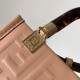 Fendi Mini Sunshine Shopper Pink FF Zucca Leather Fendi Mini Sunshine Shopper Pink FF Zucca Leather