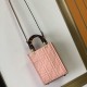 Fendi Mini Sunshine Shopper Pink FF Zucca Leather Fendi Mini Sunshine Shopper Pink FF Zucca Leather