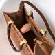 Fendi Sunshine Small Brown Leather Shopper Fendi Sunshine Small Brown Leather Shopper