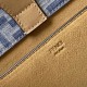 Fendi Sunshine Small Brown FF jacquard fabric bag blue Fendi Sunshine Small Brown FF jacquard fabric bag blue