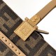 Fendi Sunshine Small Brown FF jacquard fabric bag Fendi Sunshine Small Brown FF jacquard fabric bag
