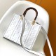 Fendi Sunshine Small White FF Zucca Leather Shopper Fendi Sunshine Small White FF Zucca Leather Shopper