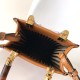 Fendi Mini Sunshine Shopper Brown Leather Mini Bag Fendi Mini Sunshine Shopper Brown Leather Mini Bag