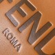 Fendi Mini Sunshine Shopper Brown Leather Mini Bag Fendi Mini Sunshine Shopper Brown Leather Mini Bag