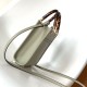 Fendi Mini Sunshine Shopper Green Leather Mini Bag Fendi Mini Sunshine Shopper Green Leather Mini Bag