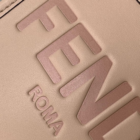 Fendi Mini Sunshine Shopper Pink Leather Mini Bag Fendi Mini Sunshine Shopper Pink Leather Mini Bag
