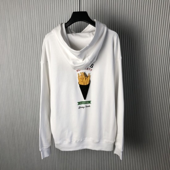 Fendi White cotton Fendilicious sweatshirt Fendi White cotton Fendilicious sweatshirt