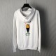 Fendi White cotton Fendilicious sweatshirt Fendi White cotton Fendilicious sweatshirt
