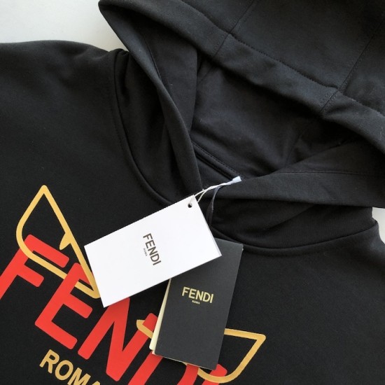 Fendi Lunar New Year black cotton sweatshirt Fendi Lunar New Year black cotton sweatshirt