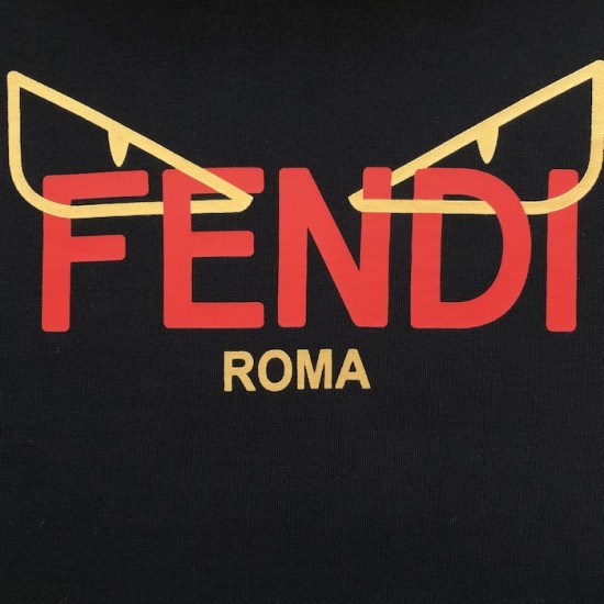 Fendi Lunar New Year black cotton sweatshirt Fendi Lunar New Year black cotton sweatshirt